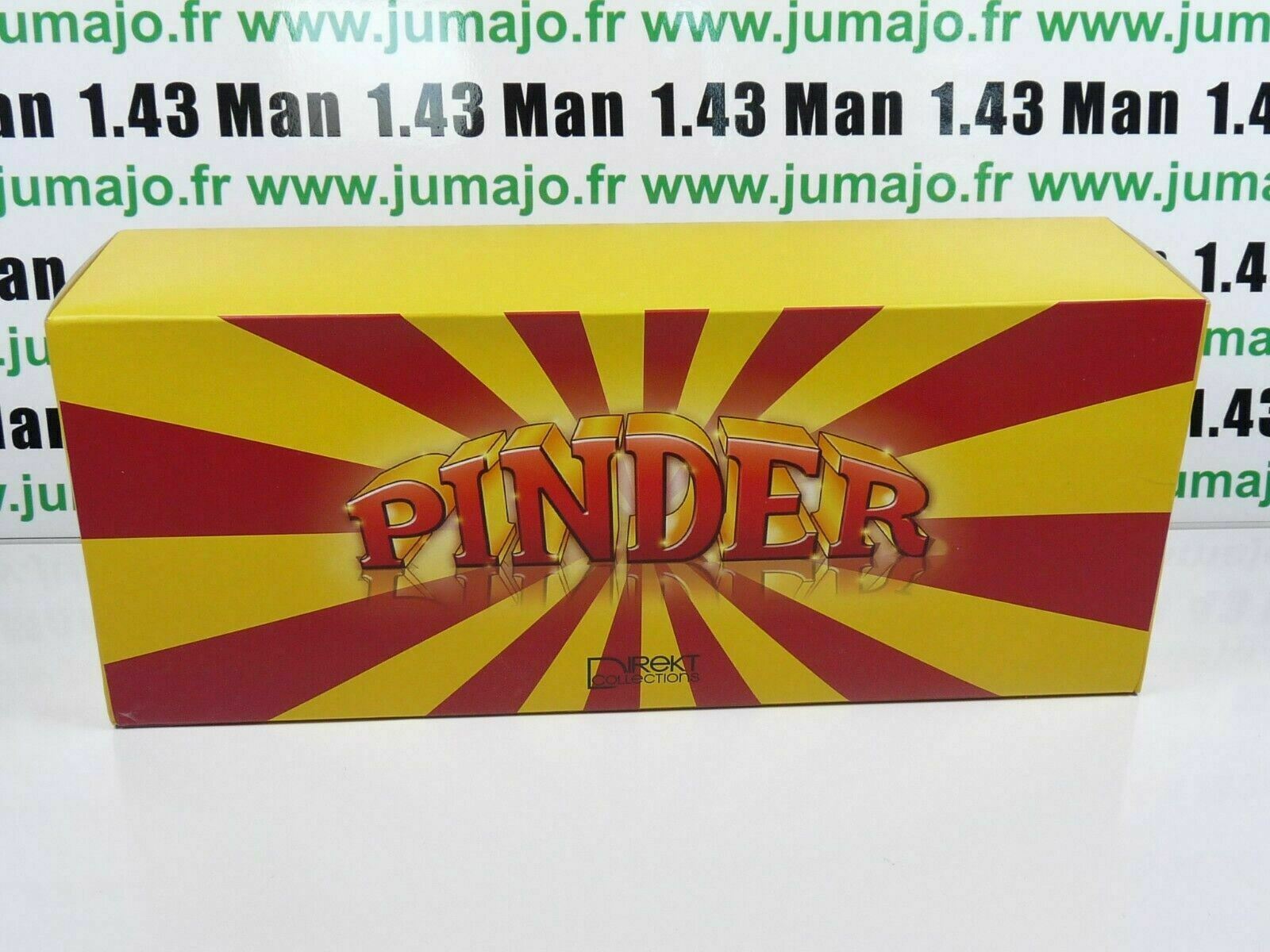 MINIATURE PINDER DIREKT COLLECTION Caravane Assomption et Tracteur MINIATURE PINDER DIREKT COLLECTION Caravane Assomption et Tracteur