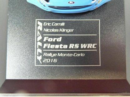 RD5  1/43 IXO Direkt Rallye : FORD FIESTA RS WRC Monte Carlo 2016 E.CAMILLI