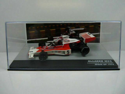 FOR16 eaglemoss 1/43 F1 BRESIL Formule 1 McLaren Ford M23 E.Fittipaldi 1974