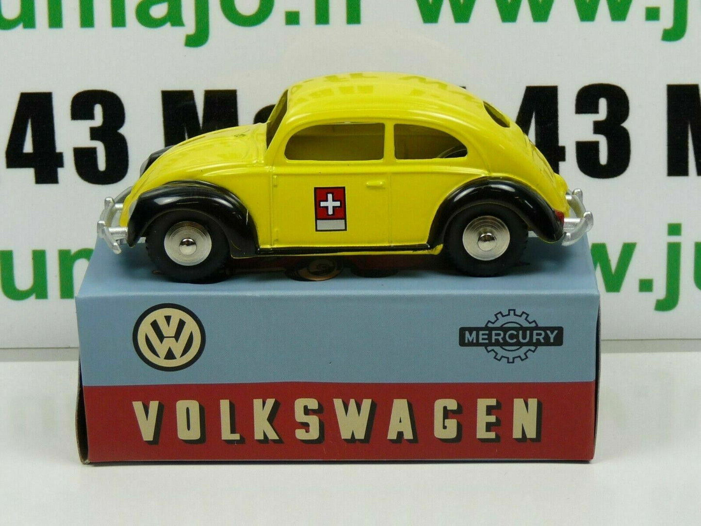 MRY6 Voiture 1/48 MERCURY hachette : Volkswagen Poste Suisse n°15