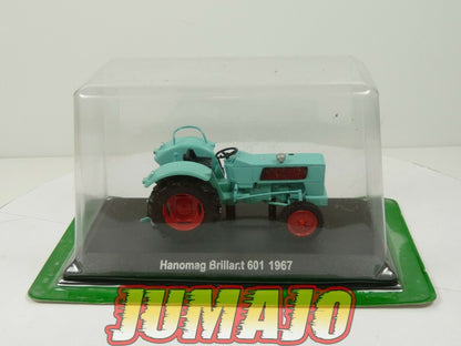 TR104 Tracteur 1/43 Hachette RUSSIE: Hanomag Brillant 601 1967