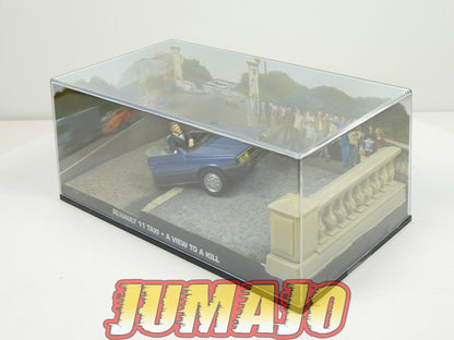 JB139 voiture 1/43 IXO 007 JAMES BOND Renault 11 Taxi a view to kill CADEAU