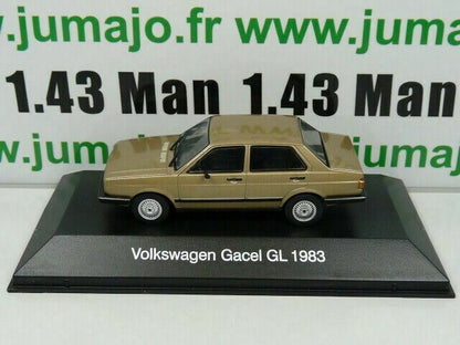 ARG22 Voiture 1/43 SALVAT Autos Inolvidables: Volkswagen Gacel GL (1983) Voyage