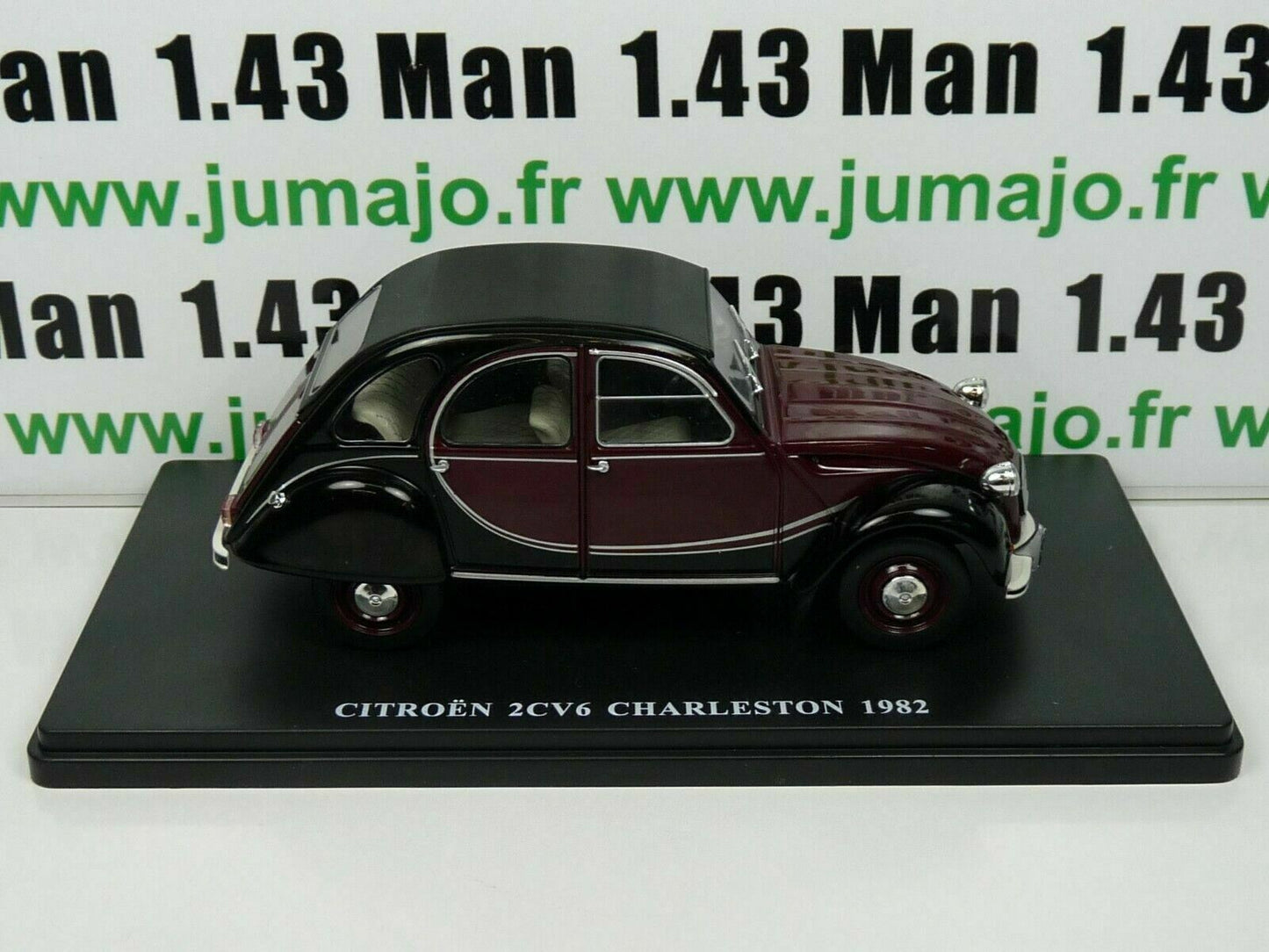 VQ7 Voiture 1/24 SALVAT : CITROEN 2CV6 Charleston (1982)