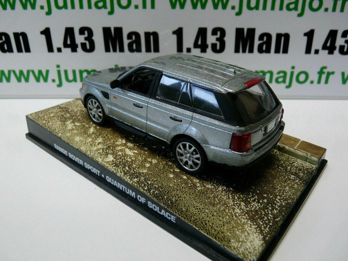 JB79 voiture 1/43 IXO 007 JAMES BOND RANGE ROVER SPORT gris quantum of solace