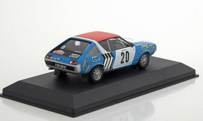 GOR25 Voiture saga GORDINI atlas ELIGOR : Renault 17 Gordini Ralley Monte Carlo 1975