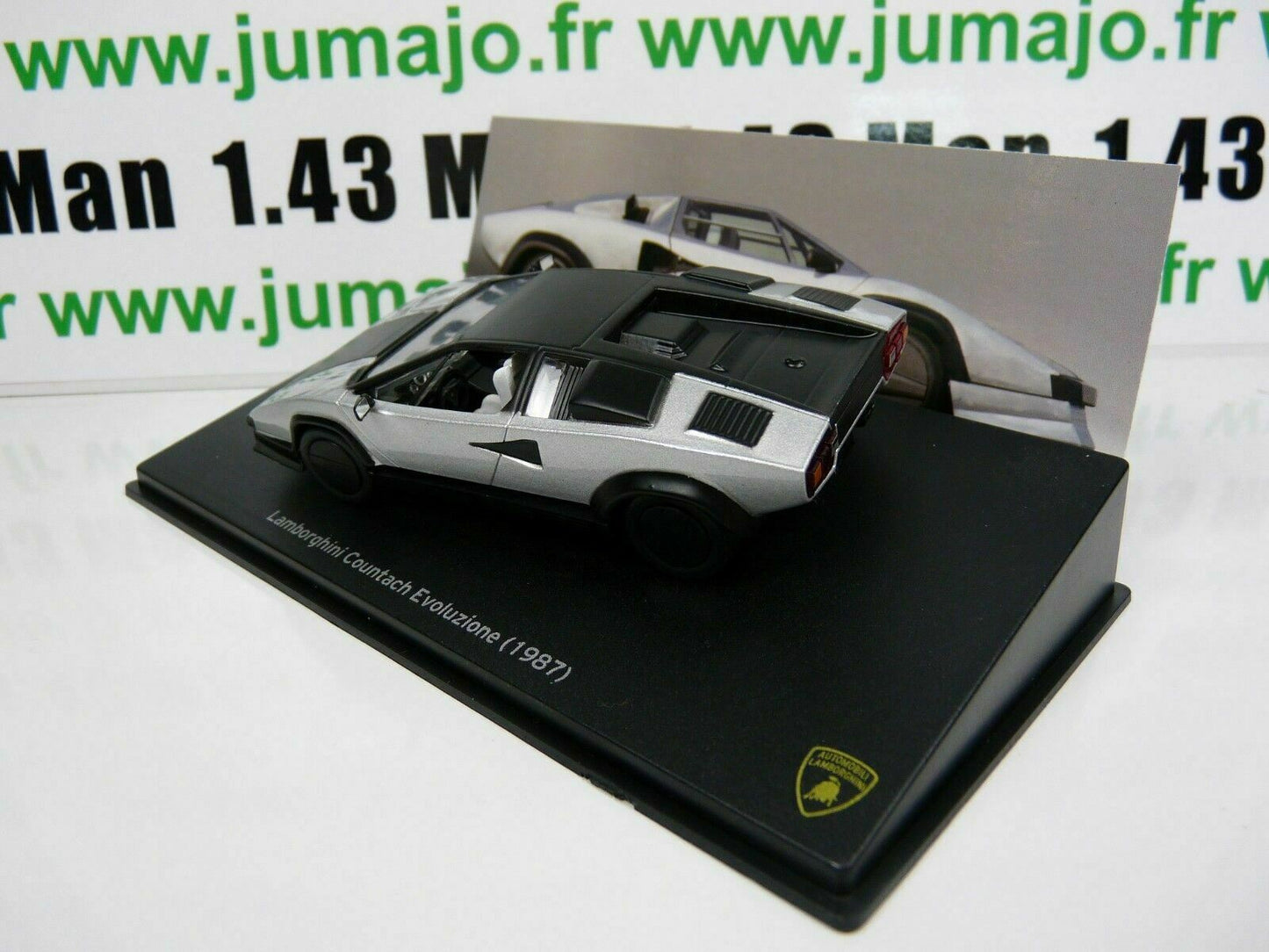 LB59 voiture 1/43 IXO LAMBORGHINI : COUNTACH evoluzione 1987