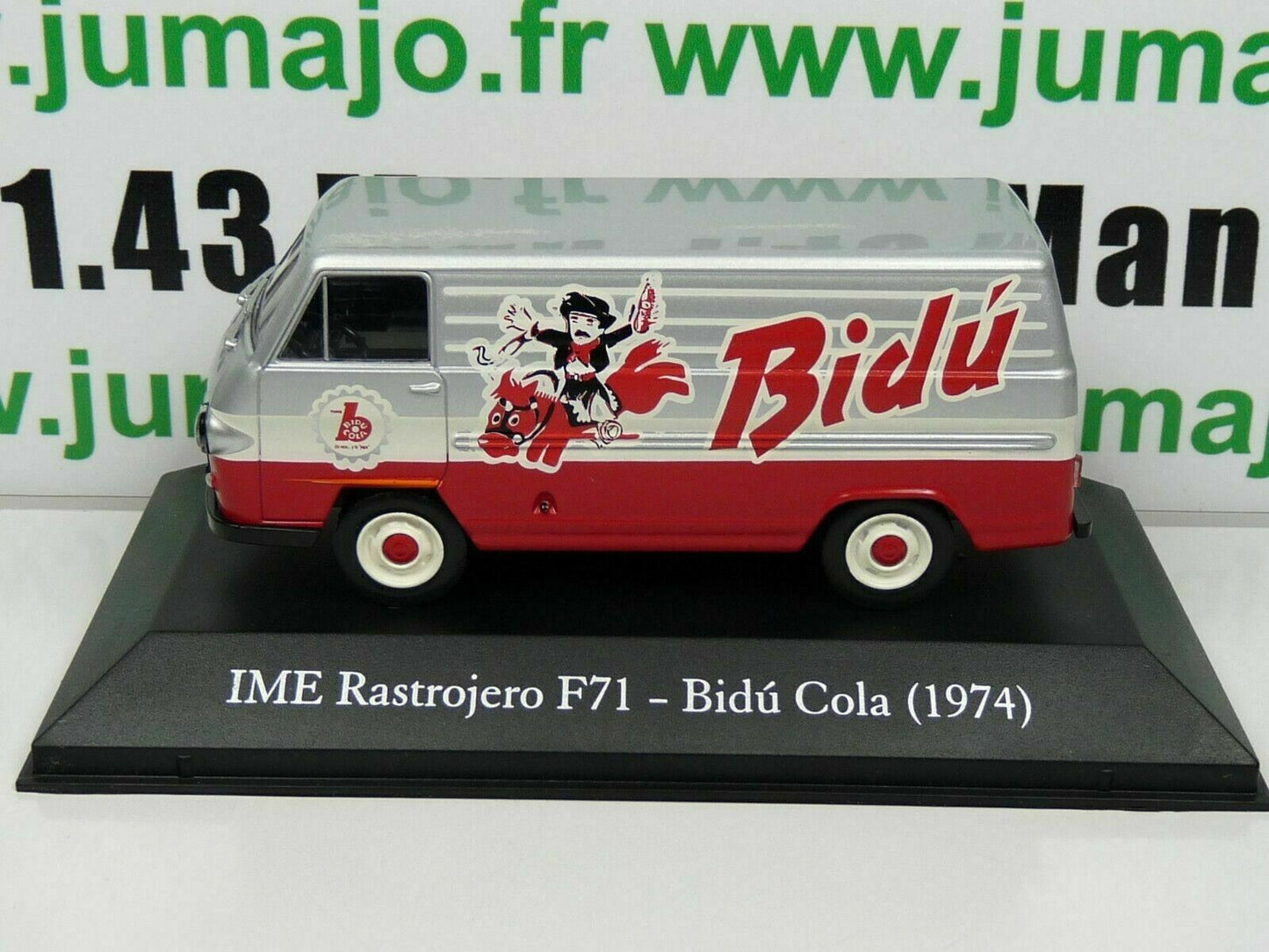 SER24 1/43 SALVAT Vehiculos Servicios IME Rastrojero F17 Bidu Cola (1974)