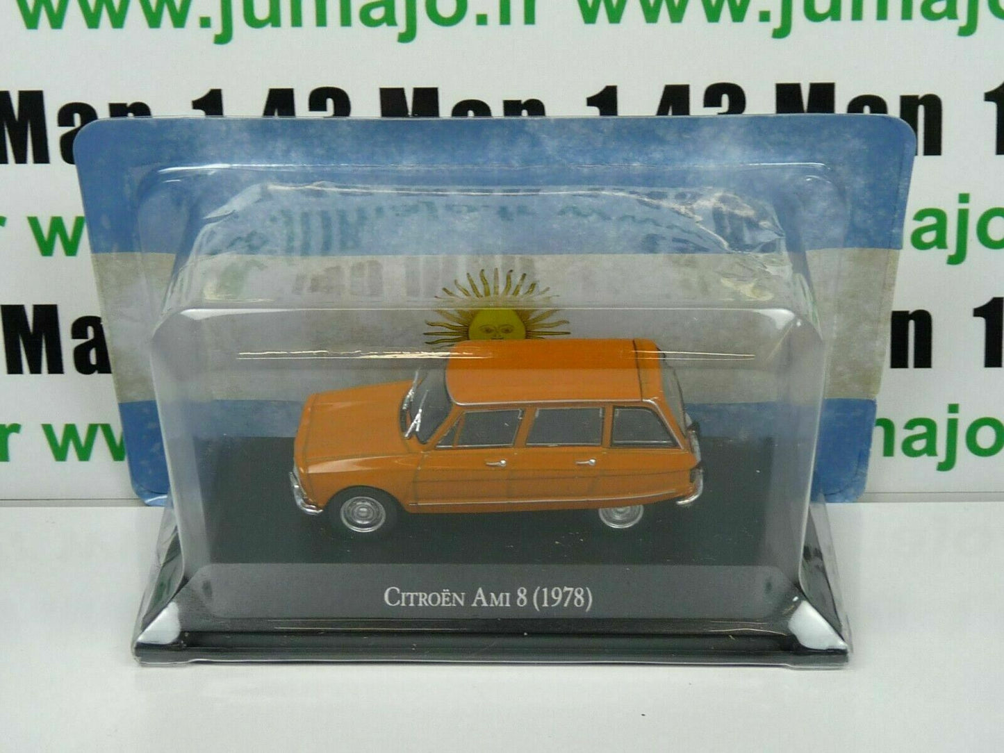 ARG26 1/43 SALVAT Autos Inolvidables: Citroën AMI 8 (1978)