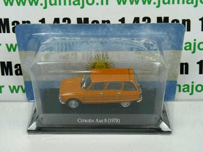 ARG26 1/43 SALVAT Autos Inolvidables: Citroën AMI 8 (1978)
