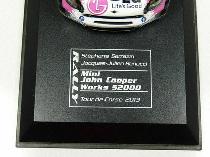 RD20 1/43 IXO Direkt Rallye MINI John Cooper S2000 Tour Corse 2013 Sarrazin #8