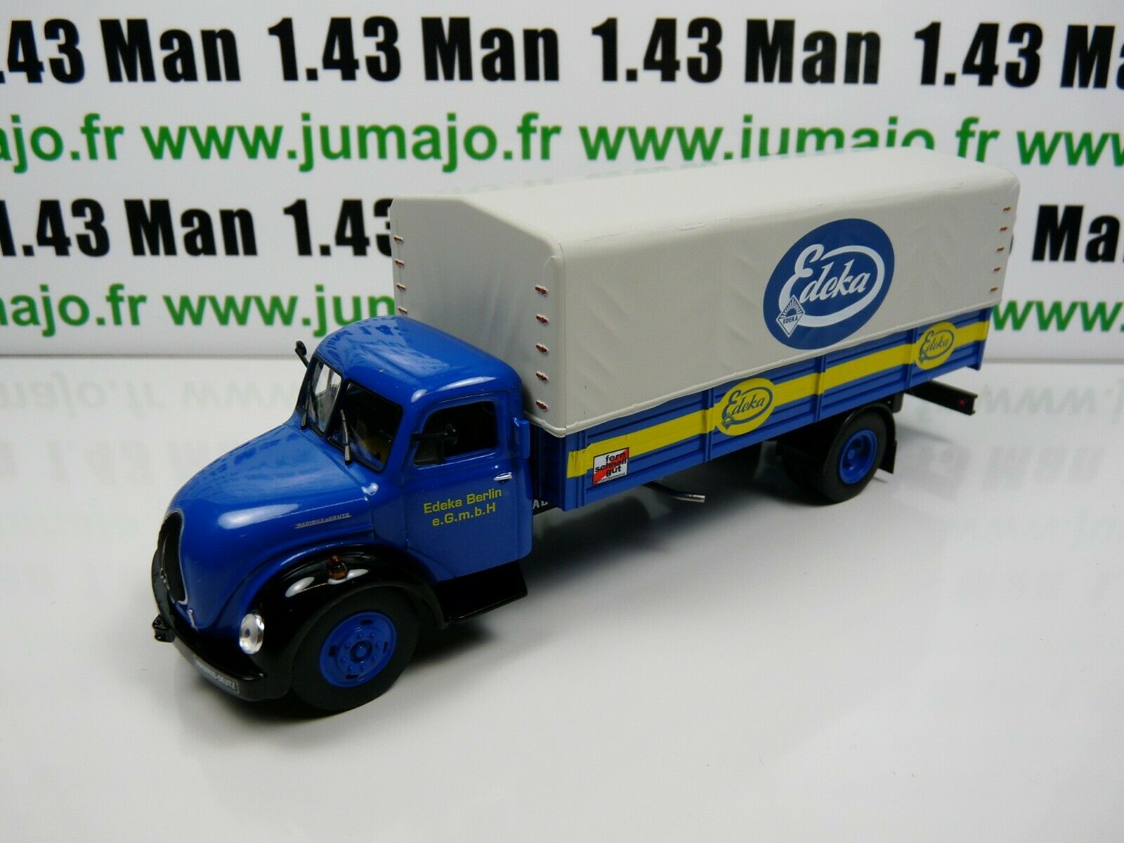 Camion Vintage Magirus Merkur 1/43 IXO Alteys – Transport Danzas MIB – Cadeau Idéal Collectionneur