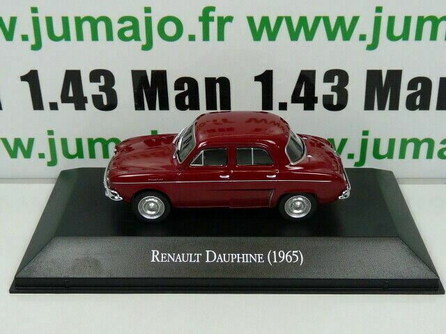ARG15 Voiture 1/43 SALVAT Autos Inolvidables : Renault Dauphine (1965)