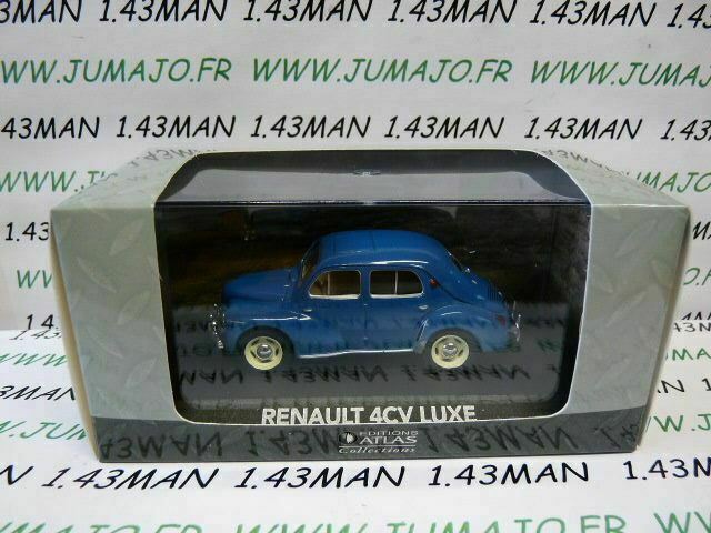 VMP11 voiture 1/43 NOREV atlas voiture de mon père : RENAULT 4CV LUXE bleu