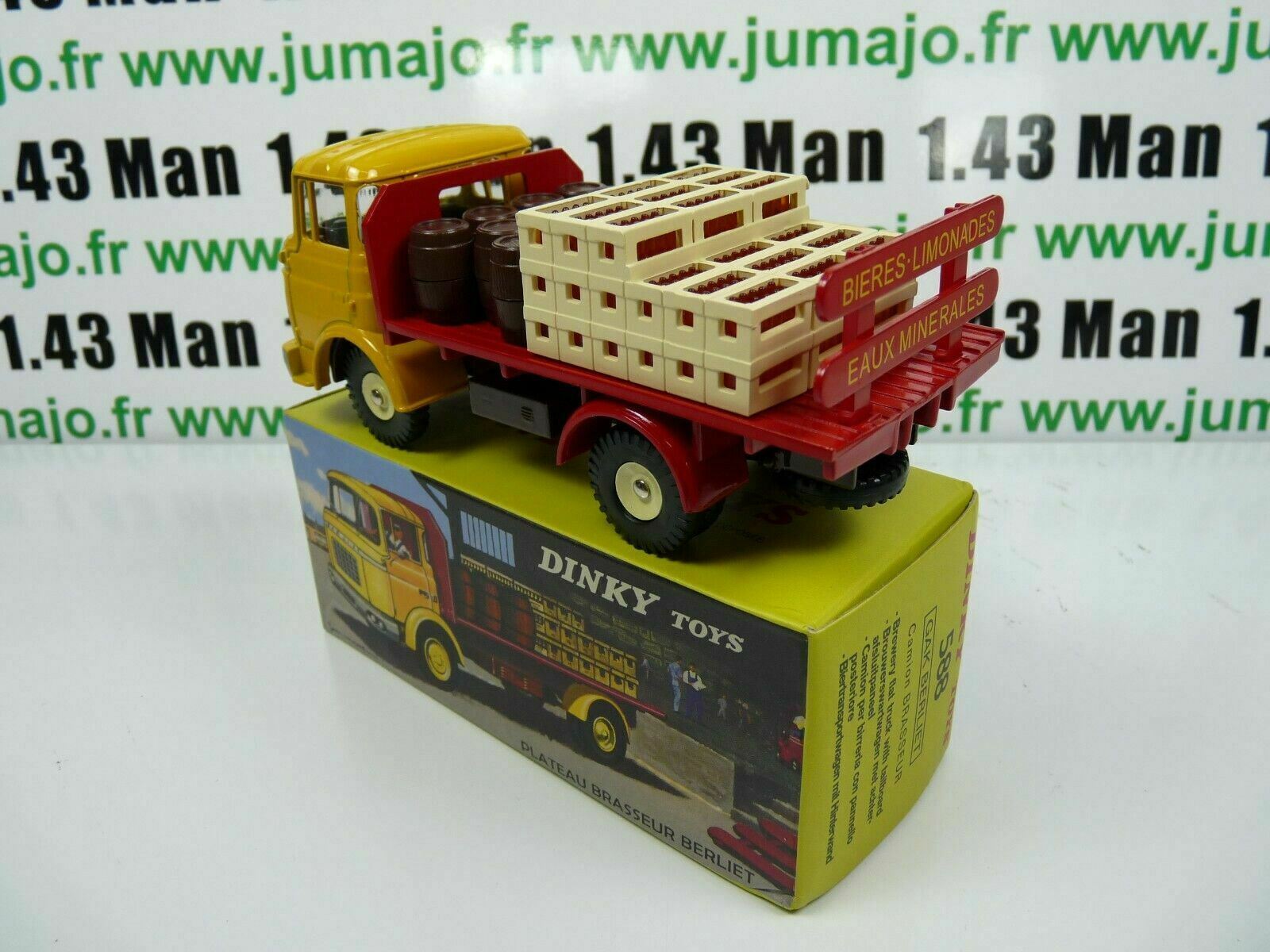 DT80 Voiture réédition DINKY TOYS atlas : 588 Plateau Brasseur GAK