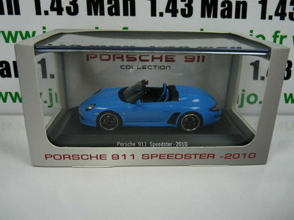 POR11 : voiture 1/43 atlas NOREV PORSCHE 911 : PORSCHE 911 speedster-2010