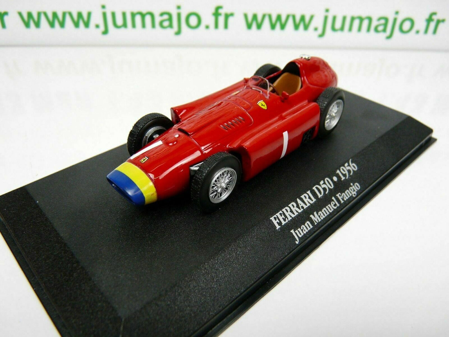 F1F1 voiture atlas 1/43 F1 Ferrari Formule 1 champion : D50 1956 JM FANGIO