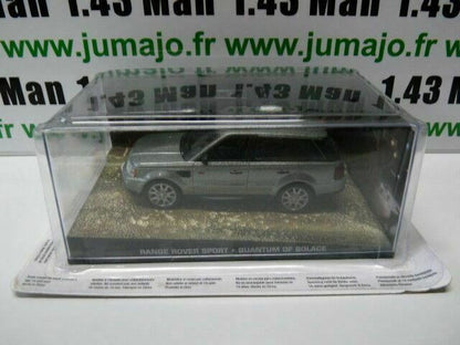 JB79 voiture 1/43 IXO 007 JAMES BOND RANGE ROVER SPORT gris quantum of solace