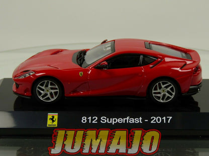 SC6 voiture 1/43 SALVAT Supercars : Ferrari 812 Superfast - 2017
