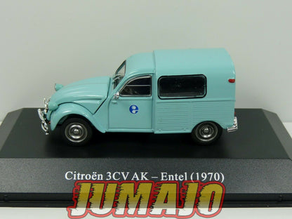 SER2 1/43 SALVAT Vehiculos Servicios :  Citroën 3CV AK entel 1970 (telecom)