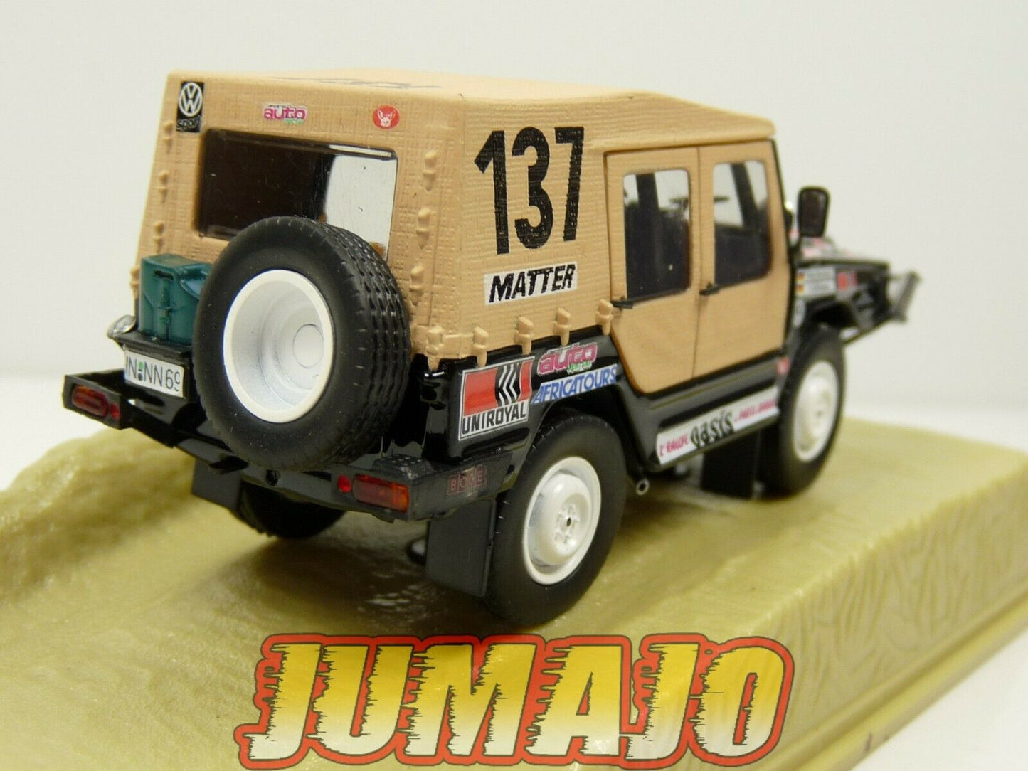 DKR4 1/43 Norev M6 Paris/Dakar : VOLKSWAGEN ILTIS F.Kottulinsky WINNER 1980 #137