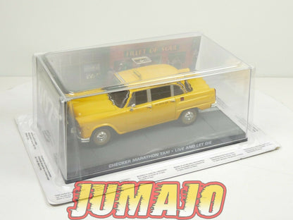 JB77 voiture 1/43 IXO 007 JAMES BOND Checker Marathon taxi live and let die