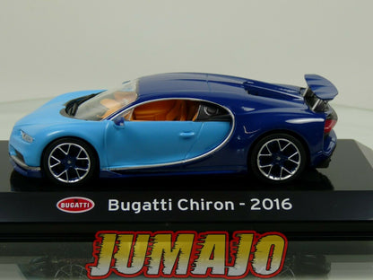SC5 voiture 1/43 SALVAT Supercars : BUGATTI CHIRON 2016