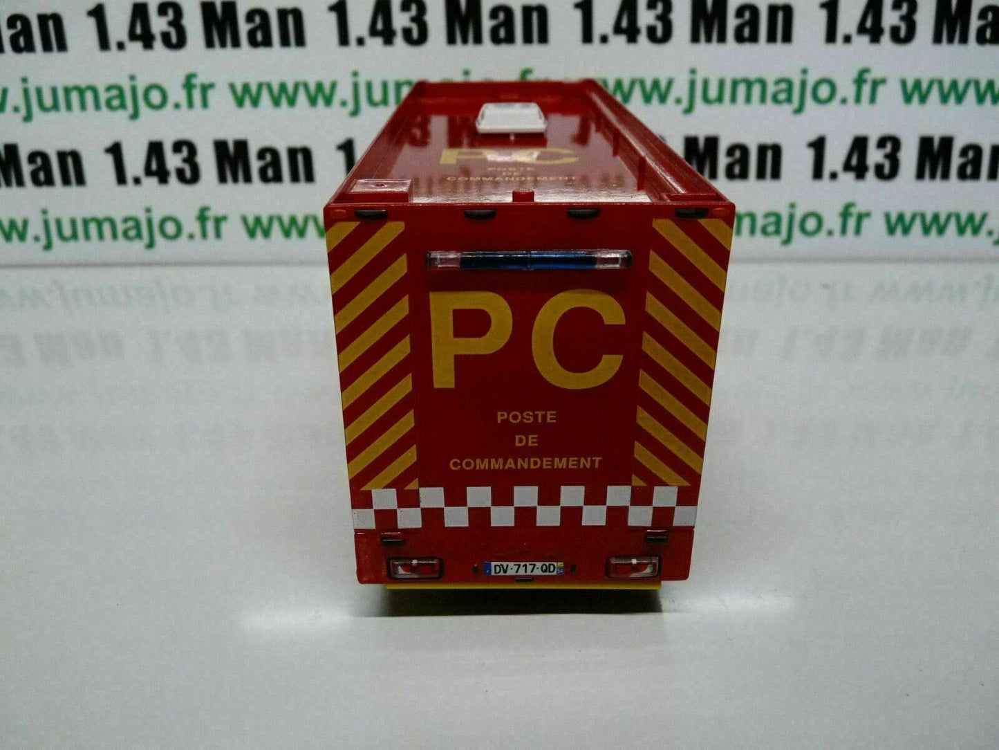 CPF55 Camion 1/43 Hachette IXO Pompiers : MAN TGL 12.250 poste commandement