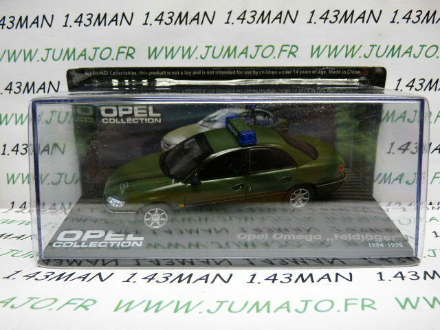 OPE113 voiture 1/43 IXO eagle moss OPEL collection : Omega Feldjäger 1994-1998