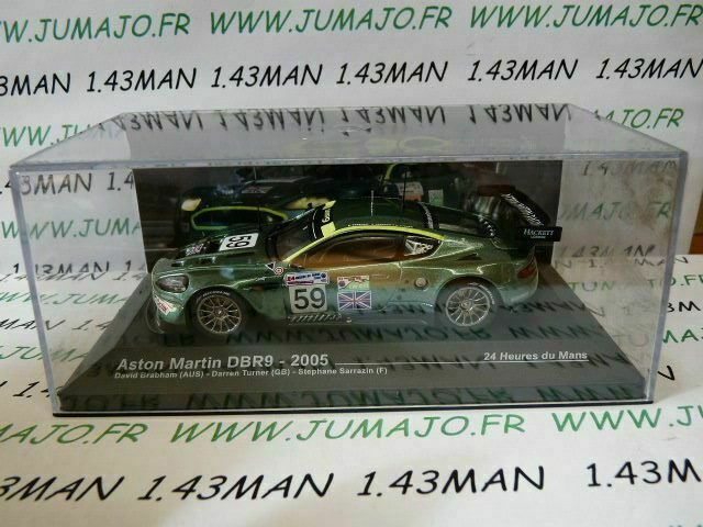 MS1 1/43 IXOAltaya Passion vitesse GT ASTON MARTIN DBR9 24H Mans 2005 Brabham