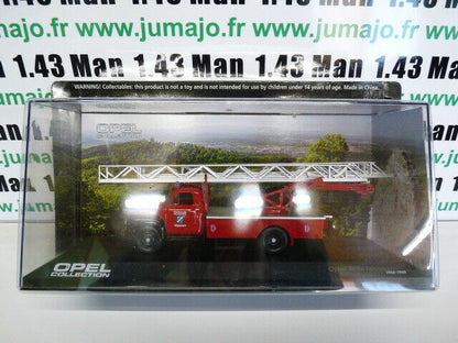 OPE803 Voiture 1/43 IXO Eaglemoss OPEL Collection : Blitz Feuerwehr Pompier 1952