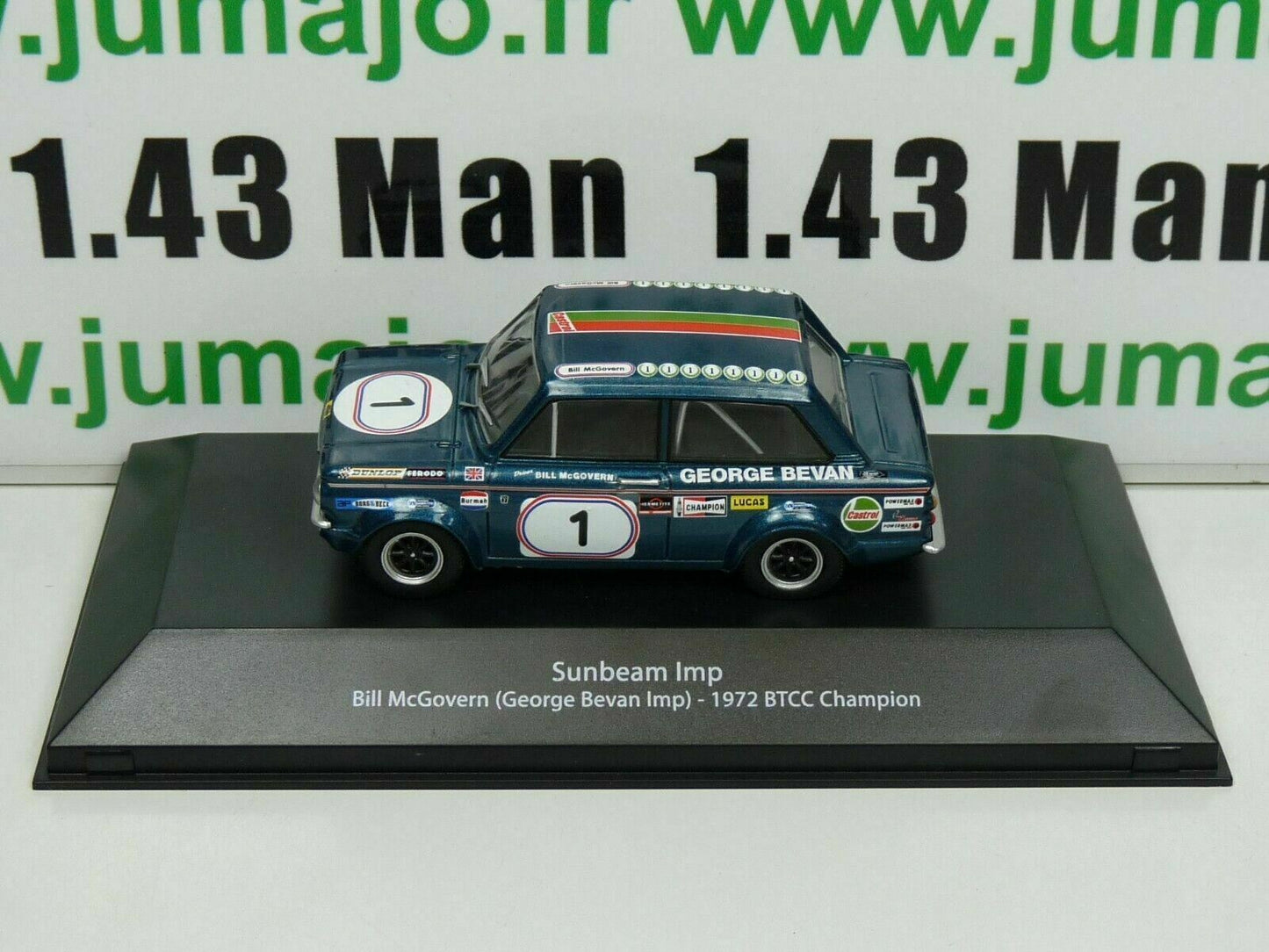 BTCC7 voiture 1/43 IXO atlas BTCC : SUNBEAM Imp