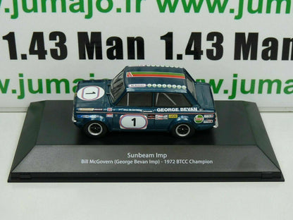 BTCC7 voiture 1/43 IXO atlas BTCC : SUNBEAM Imp