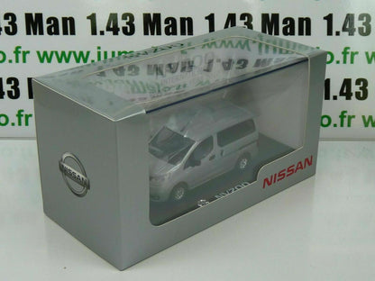 NI4 VOITURE 1/43 ELIGOR : NISSAN NV200 Combi silver fourgonnette