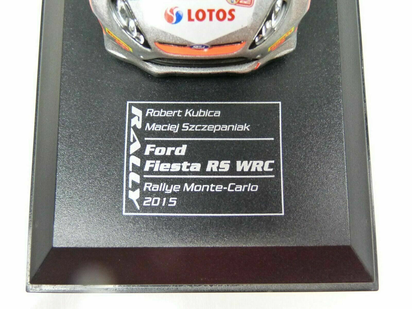 RD10 voiture 1/43 IXO Direkt Rallye FORD FIESTA RS WRC Monte Carlo 2015 Kubica