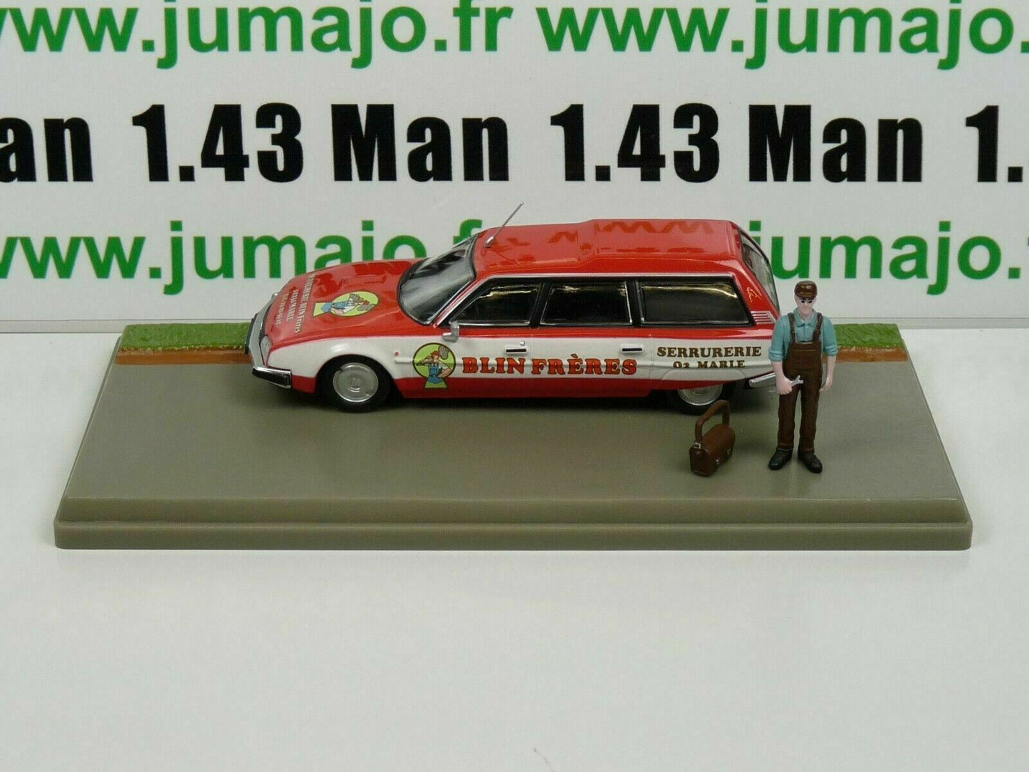 PU18 Voiture 1/43 ELIGOR Petits Utilitaires CITROEN CX Break Serrurier