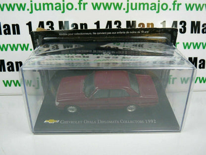 CVT2 voiture 1/43 IXO Salvat BRESIL CHEVROLET : Opala Diplomata Collectors 1992