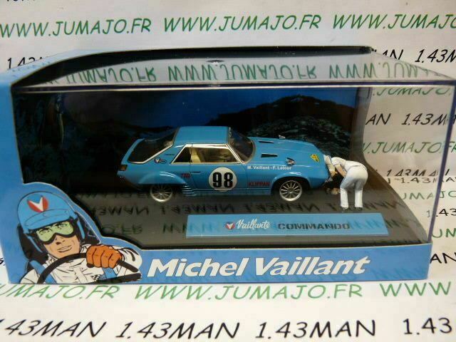 MV11 voiture altaya IXO 1/43 diorama BD MICHEL VAILLANT Vaillante Commando N°11