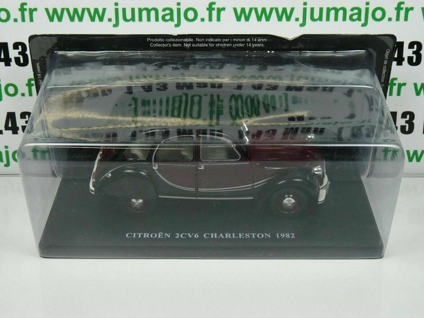 VQ7 Voiture 1/24 SALVAT : CITROEN 2CV6 Charleston (1982)