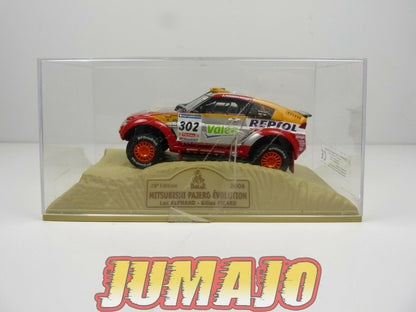 DKR21 1/43 Norev M6 Paris/Dakar : MITSUBISHI PAJERO winner 2006 #302 Alphand-Picard