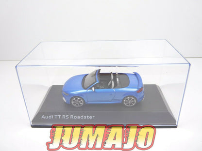 AUD17 voiture 1/43 iScale Dealer Pack : Audi TT RS Roadster Ara blue