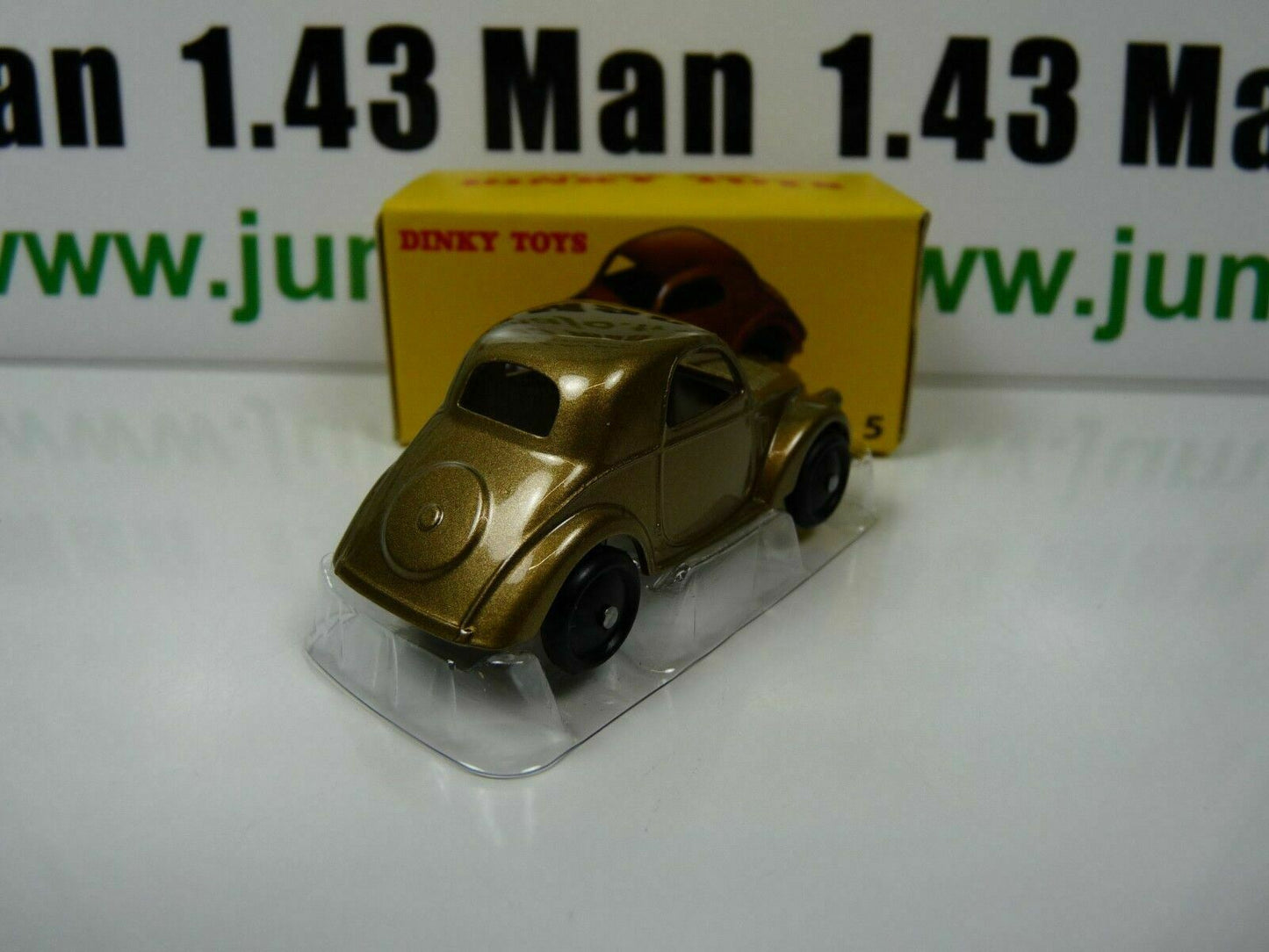 DT225 Voiture 1/43 réédition DINKY TOYS DeAgostini : Simca 5 Fiat Topolino bronze