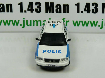 PM49 VOITURE 1/43 IST déagostini POLOGNE Police du Monde : AUDI A6 avant Suède