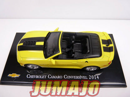 CVT56 voiture 1/43 IXO Salvat BRESIL CHEVROLET CAMARO CONVERSIVEL 2014 cabriolet