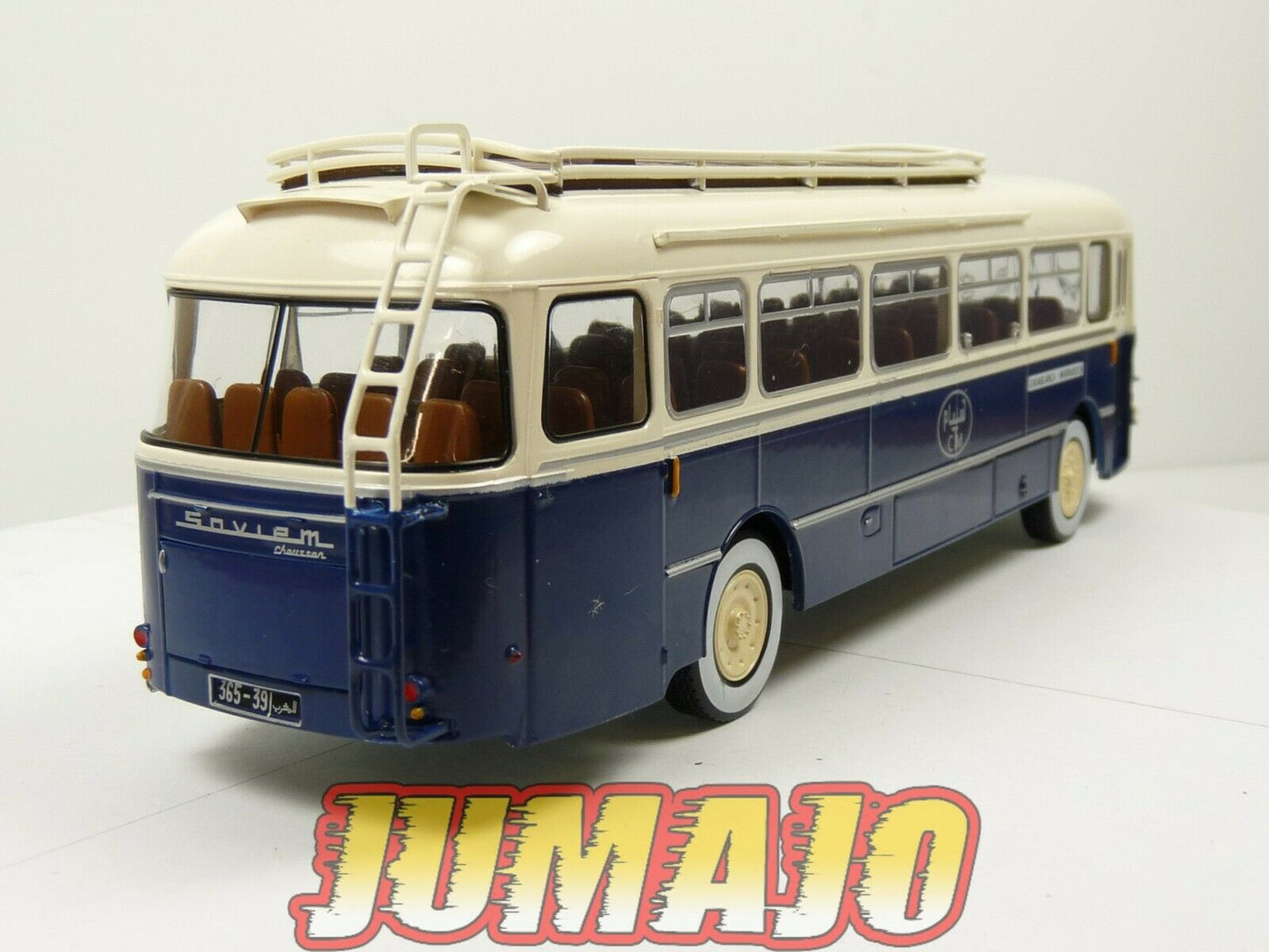 BUS71 BUS IXO Hachette 1/43 : Saviem Chausson SC1 105 Maroc CTM 1960