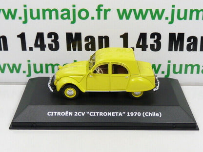 CVW5 1/43 IXO Direkt CITROËN 2cv of the world 2CV Citroneta 1970 Chili