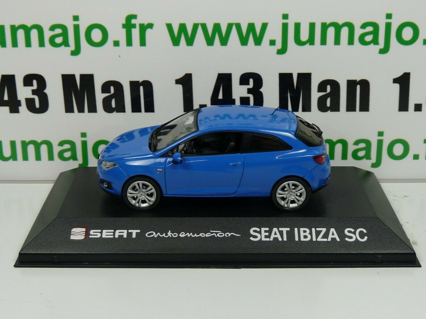 SEA5 : SEAT dealer models Fischer : IBIZA SC gallia blue