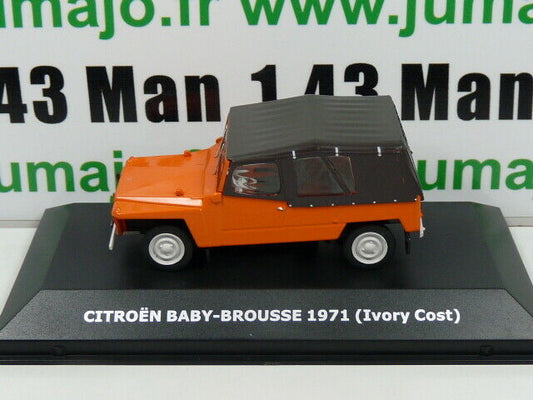 CVW3 1/43 IXO Direkt CITROËN 2cv world Baby-Brousse 1971 Mehari Côte d'Ivoire