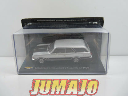 CVT55 voiture 1/43 IXO Salvat BRESIL CHEVROLET : OPALA SERIE 2 CARAVAN SS 1979