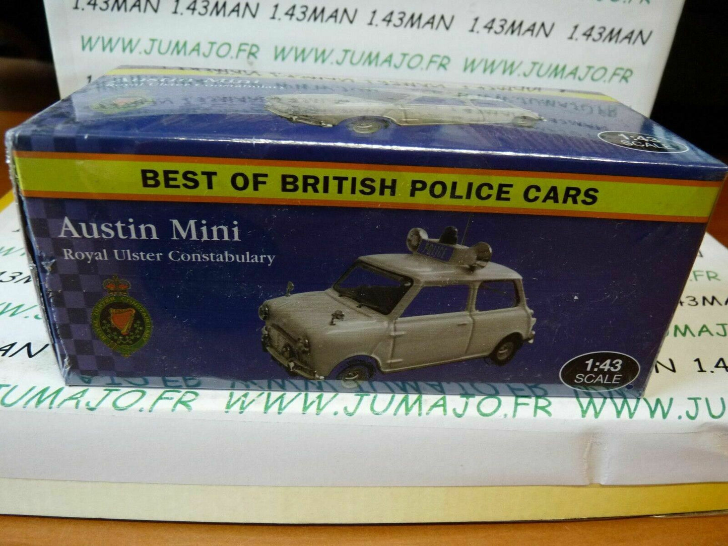 PUK2 voiture 1/43 CORGI ATLAS POLICE CARS : Austin Mini Royal Ulster